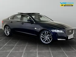 Blue Used 2018 Jaguar XF Portfolio Sedan | £7,695 (Fair price)