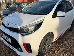 White Used 2017 Kia Picanto GT-Line Hatchback | £6,495 (Fair price)