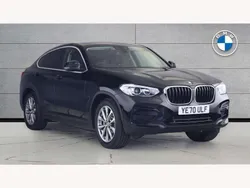 Black Used 2021 BMW X4 Sport Line SUV | £32,350