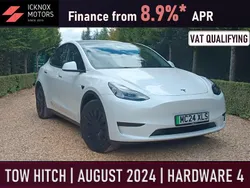 White Used 2024 Tesla Model Y RWD SUV | £28,775 (Fair price)