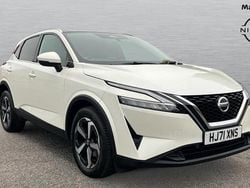 White Used 2021 Nissan Qashqai SUV | £16,080 (Fair price)