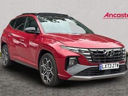 Red Used 2023 Hyundai Tucson N Line SUV | £25,990 (Fair price)