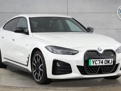 White Used 2024 BMW i4 Comfort Edition Sedan | £48,750 (Fair price)