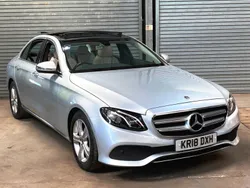 Silver Used 2018 Mercedes E220 Premium Sedan | £16,950 (Good price)