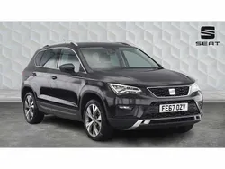 Black Used 2017 Seat Ateca Ecomotive SUV | £12,167 (Fair price)