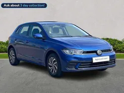 Blue Used 2023 VW Polo Life Hatchback | £15,259 (Good price)