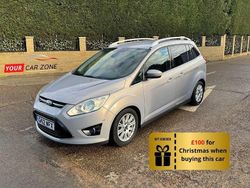 Silver Used 2012 Ford Grand C-Max Titanium MPV | £6,250 (Fair price)