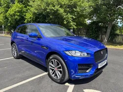 Blue Used 2019 Jaguar F-Pace R-Sport SUV | £17,995 (Fair price)