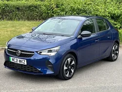 Blue Used 2021 Vauxhall Corsa-e Hatchback | £9,200 (Good price)