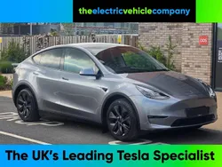Grey Used 2024 Tesla Model Y Long Range SUV | £39,995