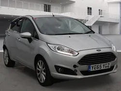 Silver Used 2015 Ford Fiesta Titanium Hatchback | £4,250 (Fair price)