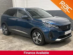Blue Used 2021 Peugeot 3008 Allure Premium SUV | £16,495 (Fair price)