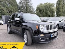 Black Used 2015 Jeep Renegade Limited SUV | £5,695 (Fair price)