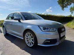Silver Used 2017 Audi A1 Sportback S-Line Hatchback | £11,499 (Fair price)