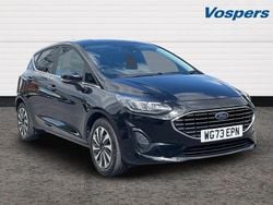 Black Used 2023 Ford Fiesta Titanium Hatchback | £13,599 (Fair price)