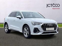 White Used 2022 Audi Q3 S-Line SUV | £25,500 (Good price)