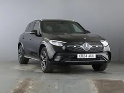 Black Used 2024 Mercedes GLC300e AMG line Estate | £45,400 (Expensive)
