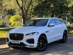 White Used 2021 Jaguar F-Pace R-Dynamic SUV | £22,990 (Fair price)