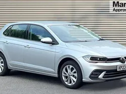 Silver Used 2023 VW Polo Style Hatchback | £15,580 (Fair price)
