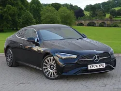 Obsidian black metallic Used 2024 Mercedes 300 AMG Line Premium Plus Coupe | £48,900