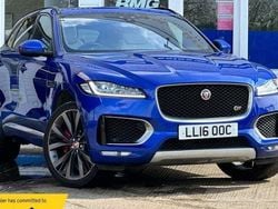 Blue Used 2016 Jaguar F-Pace First Edition SUV | £18,450 (Fair price)