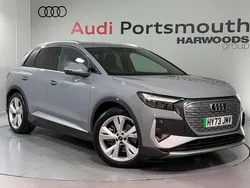 Grey Used 2023 Audi Q4 e-tron S-Line SUV | £29,990 (Super price)