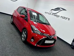 Red Used 2017 Toyota Yaris Hybrid Hatchback | £10,990 (Fair price)