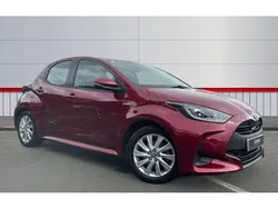 Red Used 2021 Toyota Yaris Hybrid Hatchback | £13,957 (Good price)