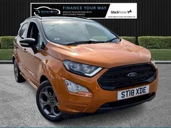 Orange Used 2018 Ford Ecosport ST-Line SUV | £11,695 (Fair price)