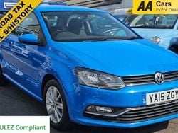 Blue Used 2015 VW Polo SE Hatchback | £7,995 (Fair price)