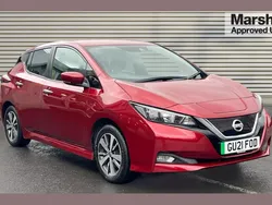 Red Used 2021 Nissan Leaf Acenta Hatchback | £9,132 (Super price)
