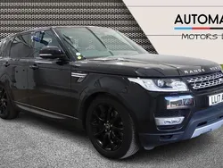 Black Used 2017 Land Rover Range Rover Sport HSE SUV | £16,990 (Fair price)