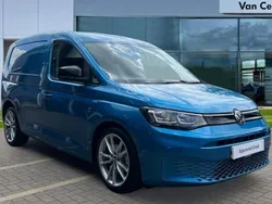Blue New 2025 VW Caddy Pro MPV | £28,789 (Expensive)