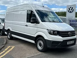 White New 2025 VW Crafter Van | £36,490