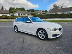 White Used 2014 BMW 318 Sport Line Estate | £6,450 (Fair price)