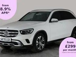 White Used 2020 Mercedes GLC220 Estate | £20,304 (Good price)