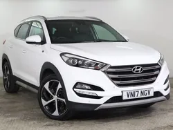 White Used 2017 Hyundai Tucson Edition SUV | £8,475 (Super price)
