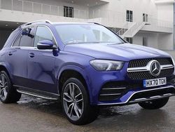 Blue Used 2020 Mercedes GLE350 AMG line SUV | £24,995 (Good price)