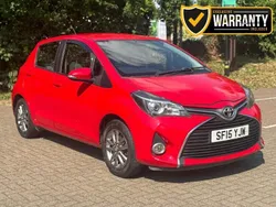 Red Used 2015 Toyota Yaris Hatchback | £3,990 (Super price)