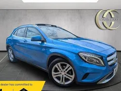 Blue Used 2014 Mercedes GLA220 SE SUV | £10,995 (Fair price)