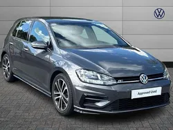 Grey Used 2018 VW Golf VII R-line Hatchback | £17,150 (Fair price)