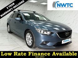 Blue Used 2016 Mazda 6 Estate | £5,595 (Fair price)