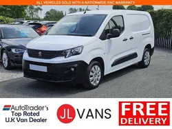 White Used 2021 Peugeot Partner MPV | £8,975 (Fair price)