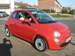 Red Used 2014 Fiat 500 Lounge Hatchback | £3,395 (Fair price)