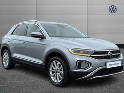 Silver Used 2024 VW T-Roc Style SUV | £25,199 (Fair price)