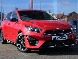 Red New 2025 Kia Ceed GT GT-Line Hatchback | £21,536 (Fair price)