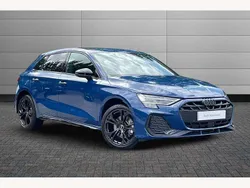 Blue Used 2025 Audi A3 e-tron Black Edition Hatchback | £36,990