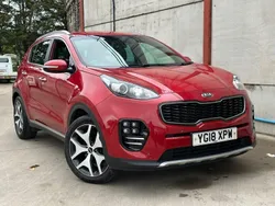 Red Used 2018 Kia Sportage GT-Line SUV | £9,995 (Good price)