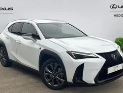 Fsport white Used 2024 Lexus UX Sport Design Packet SUV | £32,485