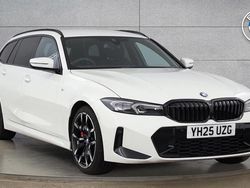 White Used 2025 BMW 320 M Sport Estate | £32,950 (Fair price)